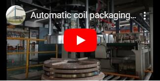 Automatic coil packaging line